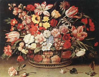 雅尅 裡納德 Basket of Flowers